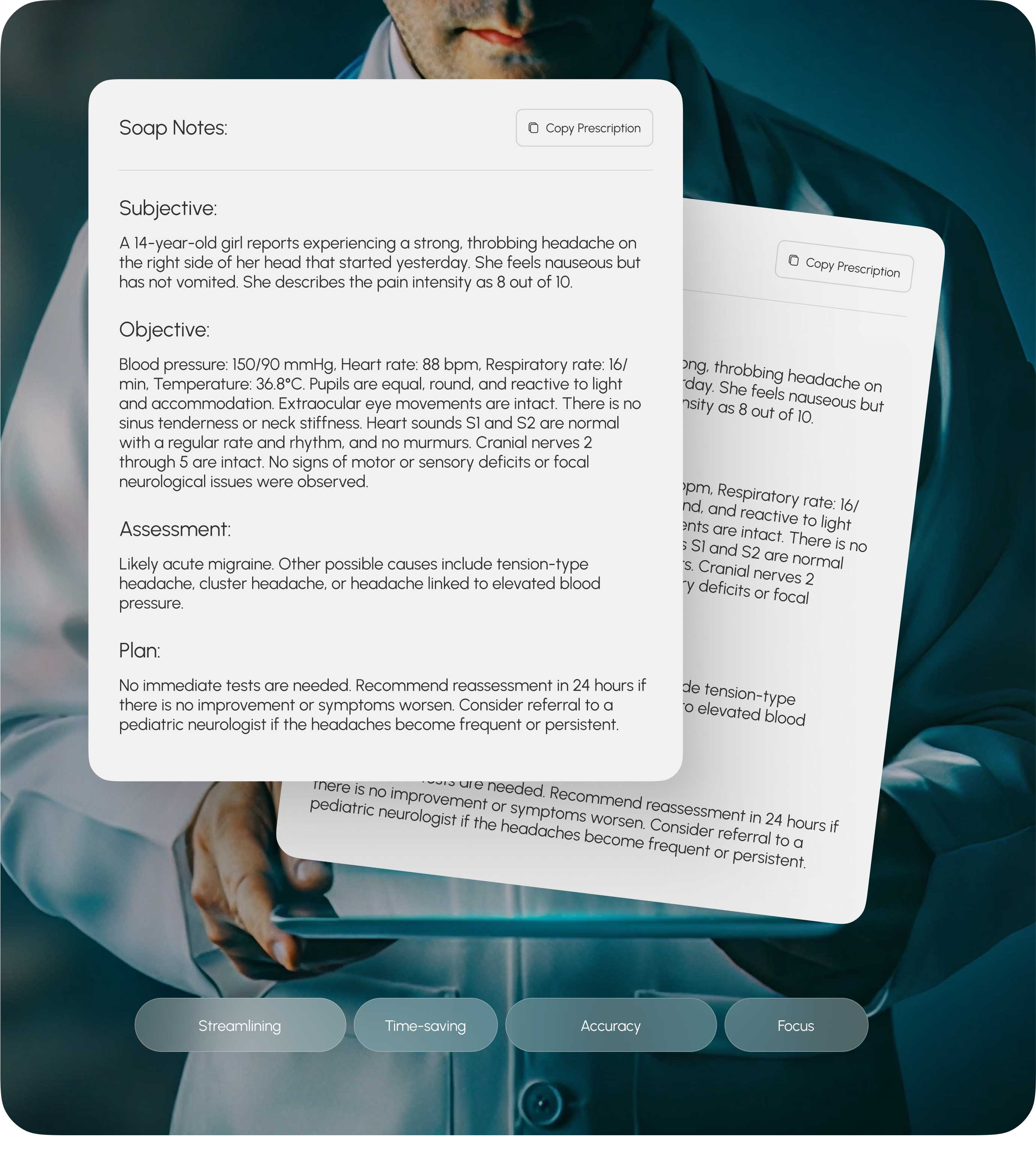 SOAP Notes Generator - Electronic Medical Record Systems Interface